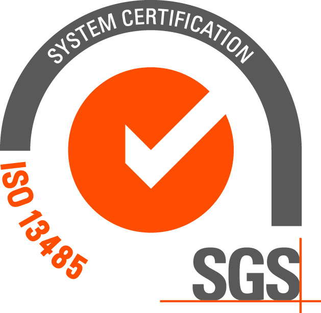 ISO 13485 system certification by SGS
